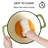 6 qt. Cast Iron Round Dutch Oven in Green With Lid-114795876-114795881