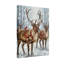 Animaux, hiver, renne, neige, forêt, oiseaux, cardinal-966862937