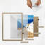 Pack of 3 Beige Wooden Photo Frames for A4 Images