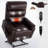 Leatheraire Dual Motor Infinite Position Up To 350 LBS Power Lift Recliner Chair With Power-Remote, Heat Massage And Heavy Duty Motion Mechanism