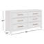 Ensemble miroir de commode Postfield