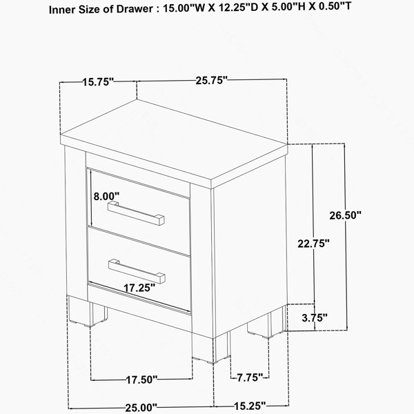 Dimensions du produit