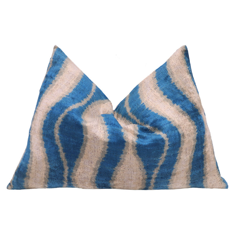 Lumbar Pillow Cover & Insert, Damask