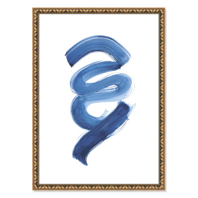 Slinky Indigo I by Filippo Ioco - Painting Print