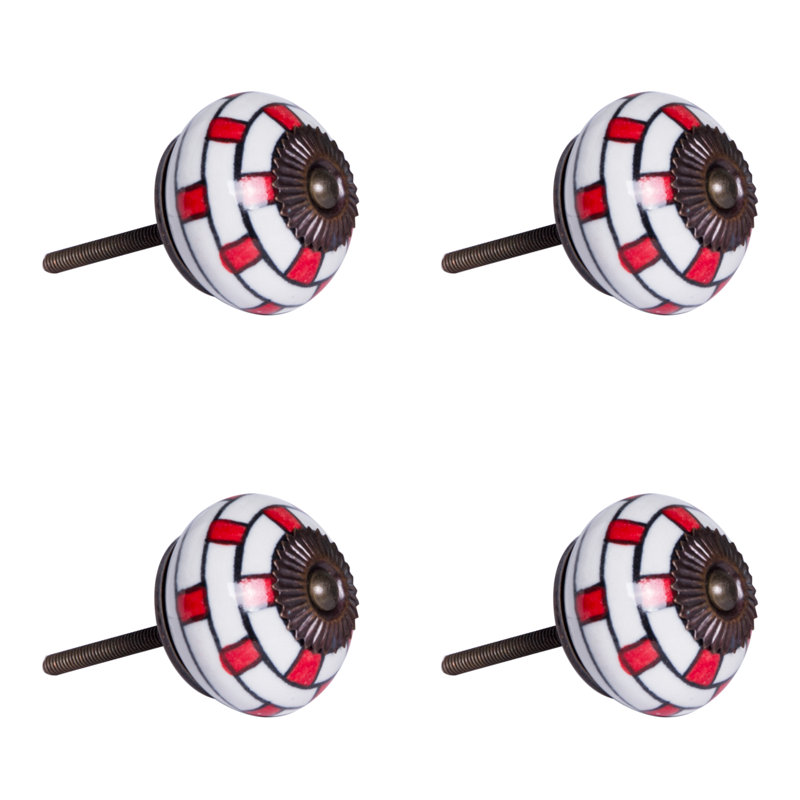 Handpainted Round Knob