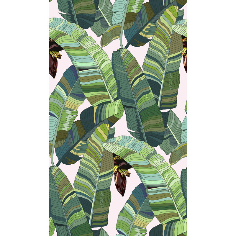 Banana Palm Dream, Walt Whitman, Grass Cloth