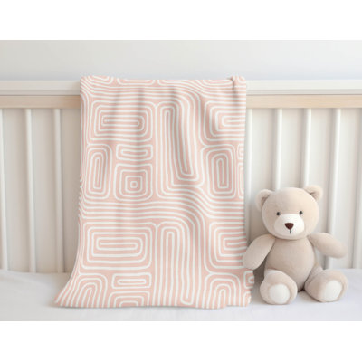Timeless Walk Velveteen Fleece Blanket