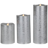 Unscented Flameless Pillar Candle