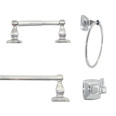 Algoma 4 - Piece Bathroom Hardware Set