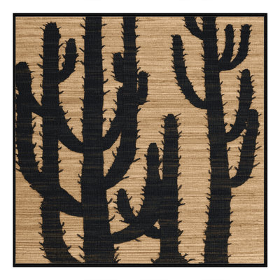 Machine Washable Nature Black Area Rug