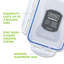 Contenant de rangement pour nourriture 32 oz, easy essentials on the go repas salade