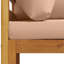 Canapé d'angle modulaire avec coussins 100 % polyester, en acacia massif-639572862-639572858
