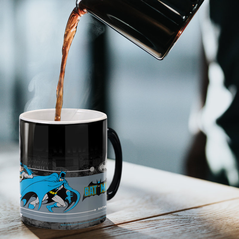 Justice League (DC 90Th - Batman) Morphing Mugs® Heat-Sensitive Mug