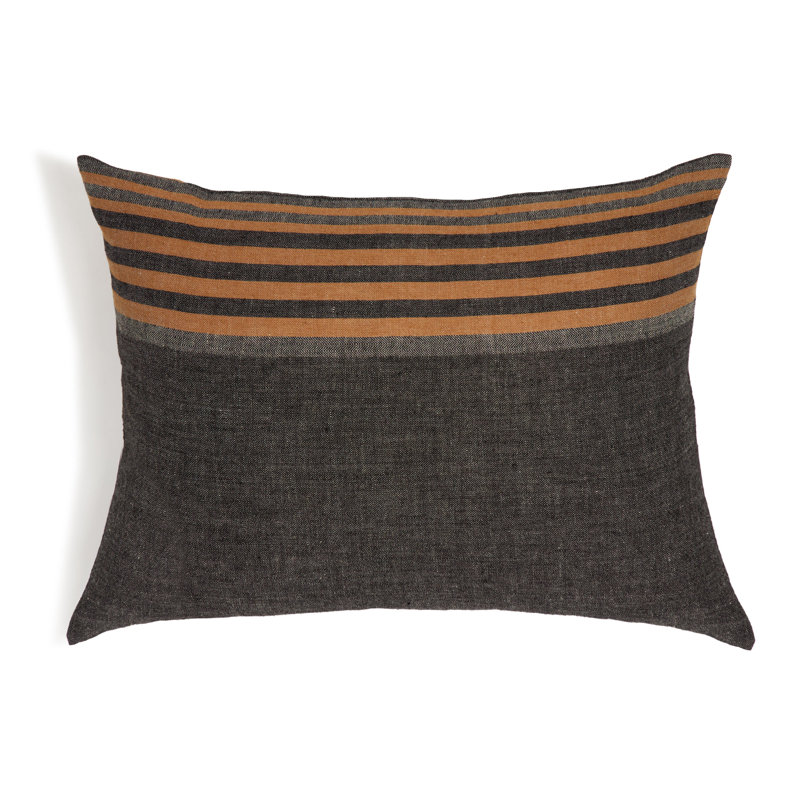 Bruno Linen Pillow Cover & Insert, 28"H x 36"W