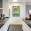 «Bouquet In Border 3» par Carolee Vitaletti, art mural en verre acrylique-1091771107