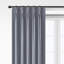 Walker Ticking Stripe Indigo/White Cotton Pinch Pleat Drapery Panel Set of 2-472953707