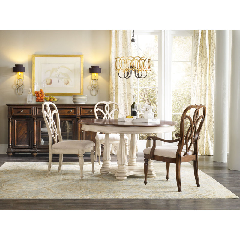 Leesburg Splatback Side Chair, Dark Wood