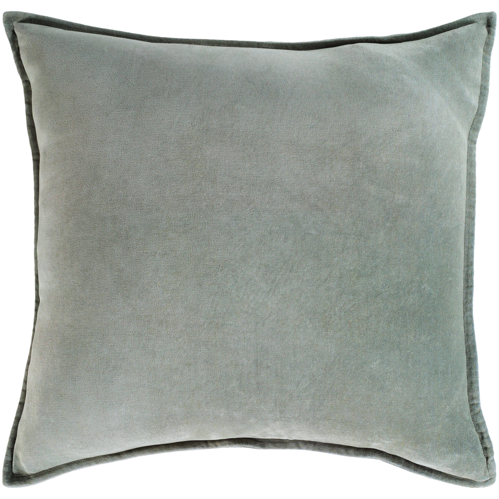 Edgar Throw Pillow, Medium Gray, Polyester/Polyfill, 22"H x 22"W