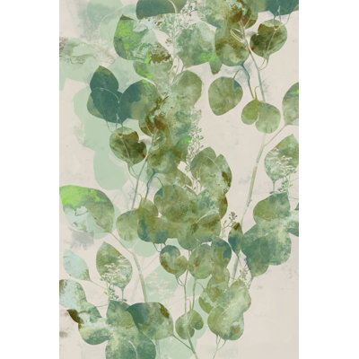 Eucalyptus I by Jennifer Goldberger - Wrapped Canvas Painting Print