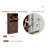 Luxury Walnut Shoe Storage Cabinet - 3 Tilt-Out Compartments & Open Display Shelf-2017285839-2017285832