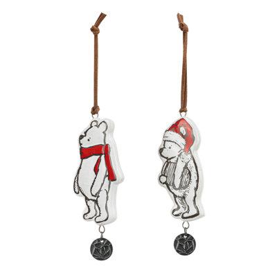 Pooh Ceramic Ornaments 2 Assorted - 2X5in