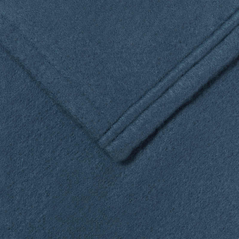 5.5-51 Throw Blanket, Navy Blue, 170cm x 130cm