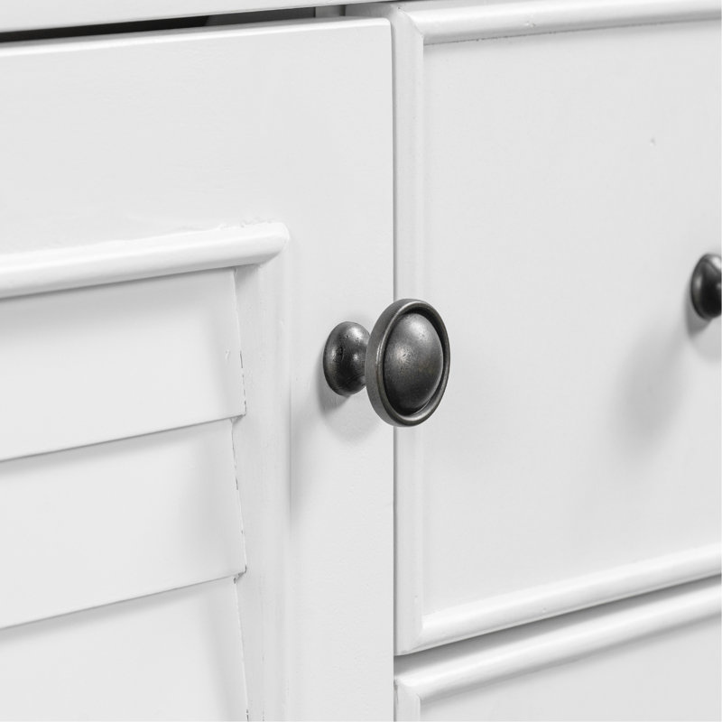 Base de meuble-lavabo simple 36 po seulement, Blanc