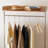 Hall Tree with Spacious Shelf with Drawers-1017916399