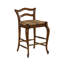 Provencal Stool with Solid Wood Frame