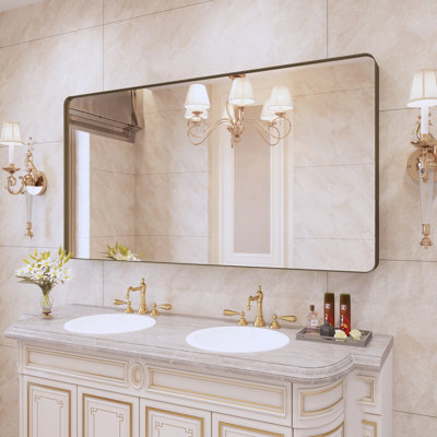 Miroir de salle de bain mural Lesamuel