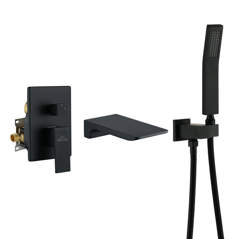Système de douche complet avec valve brute