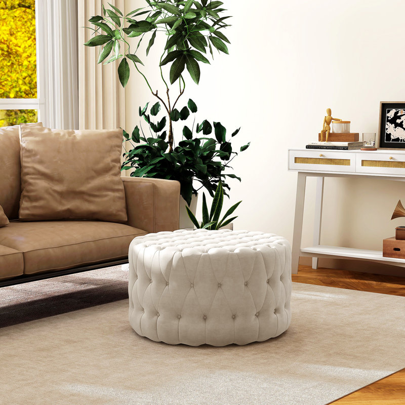 Repose-pieds rond 31,5 po Homcom