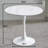 (Black Marble Color)Round Table, Modern Dining Table, Dining Table, MDF Top And Steel Base Tulip Round Kitchen Table, Kitchen Table, Mid Century Coffee Table For Living Room 24 Inch, Oval Dining Table-555651239-558319753-559817019