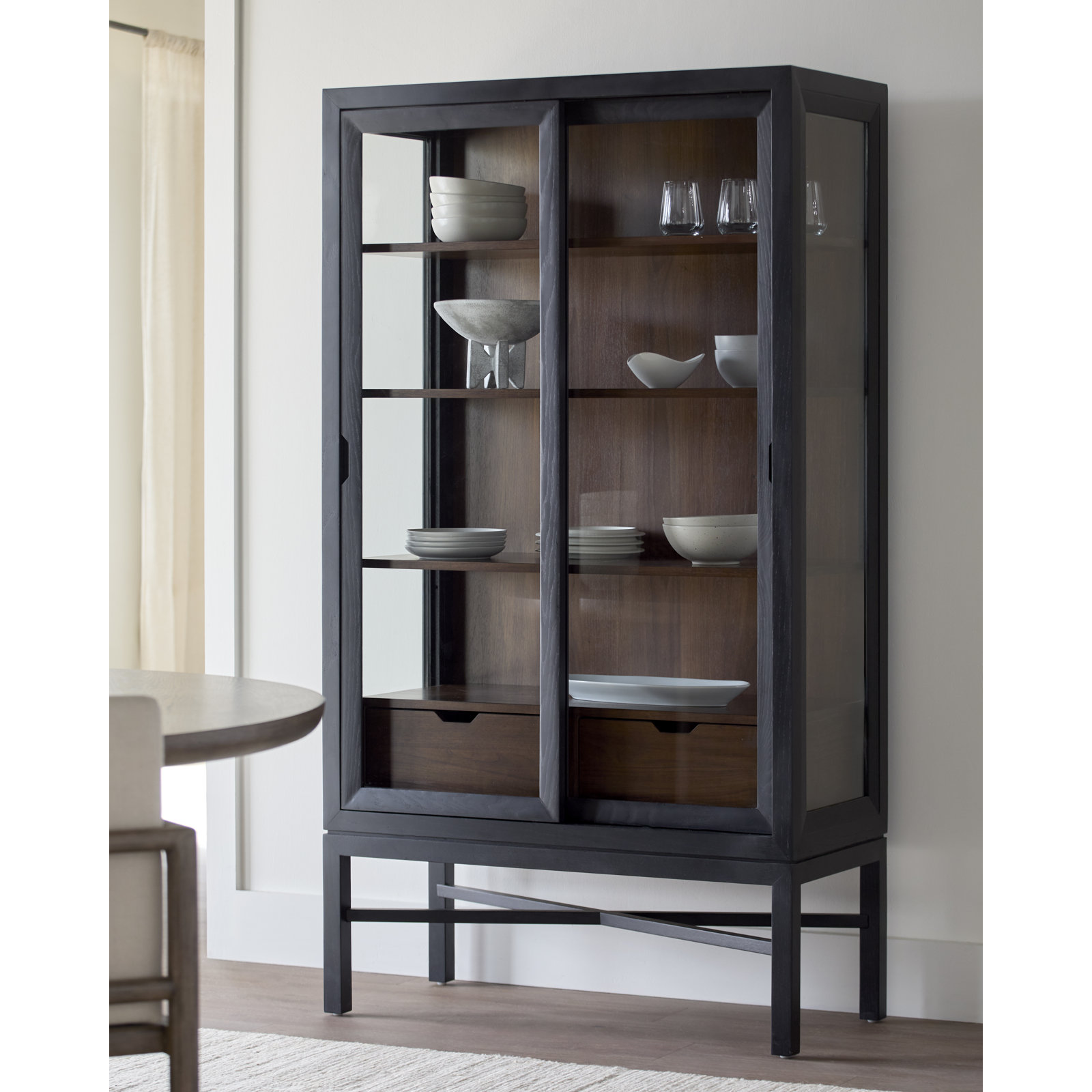 Marin 40" Oak Bookcase, (5 Shelves) 72"H x 40"W x 18"D