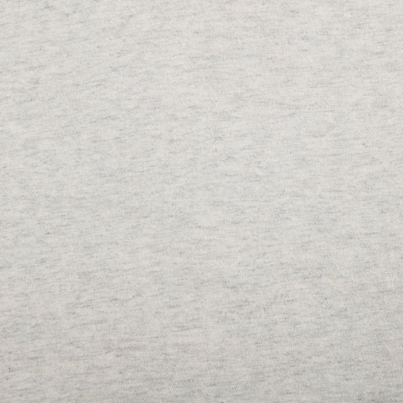 Ivory Grey Heather Queen Cotton Jersey Deep Pocket Sheet Set