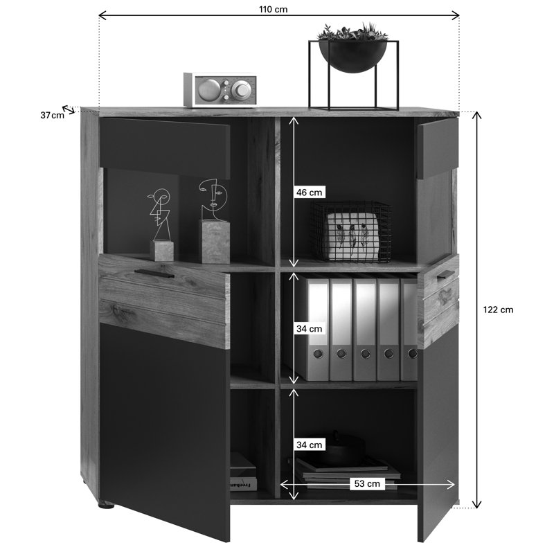 Hemerson Display Cabinet Chest