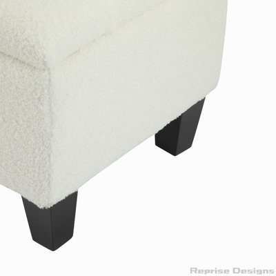 Banc avec repose-pieds Boucle