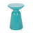 Outdoor Iron Side Tables With Flared Design, Set Of 2-311721013