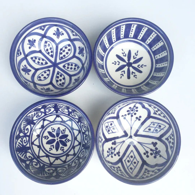 Ensemble de bols 4 pièces, Bleu marine