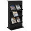 Wood Free Standing Magazine Rack-1259124778