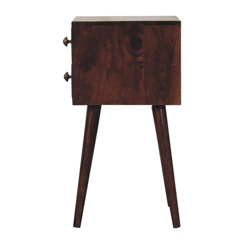 30cm W Solid Wood Bedside Table