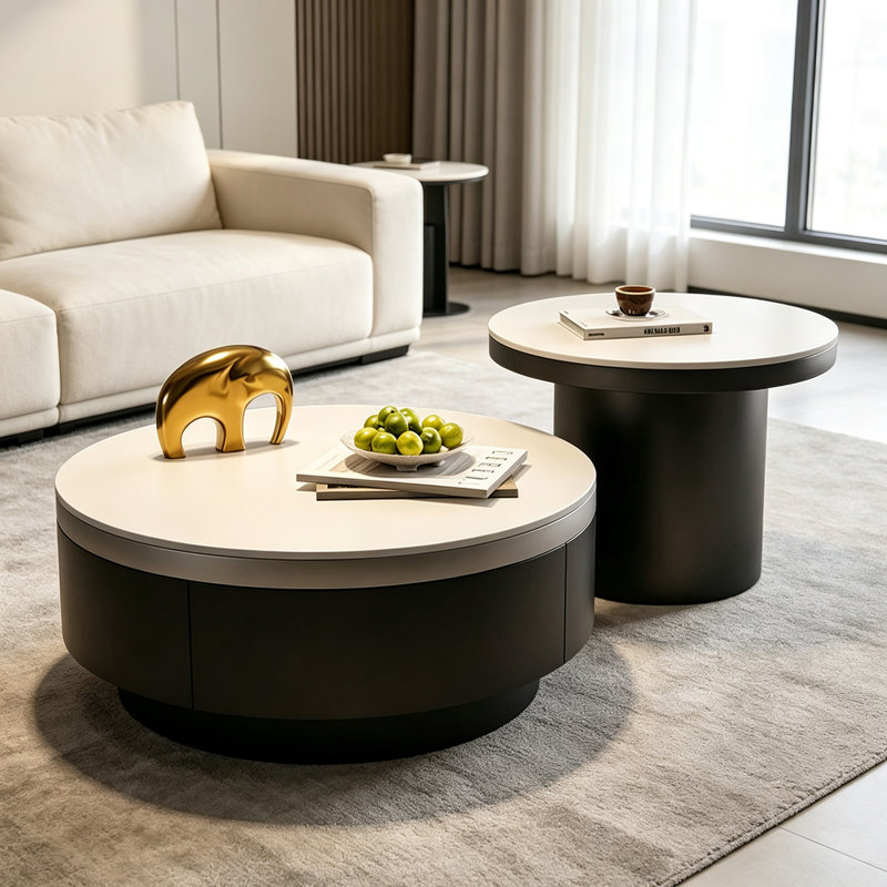 Table basse moderne et moderne de luxe