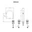 Robinet de salle de bain Ruvati Athena-114480812