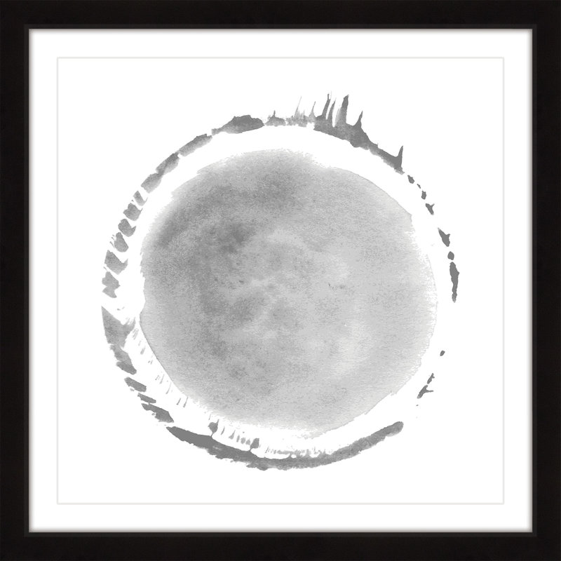 « liquid corona »-cadre photo imprimé sur papier, H 12 po x l 12 po x P 1,5 po, Cadre noir