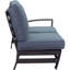 Ensemble de conversation modulaire 4 pièces avec coussins Sunbrella Lilian