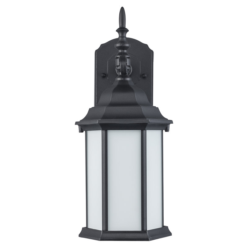Lanterne murale d'extérieur 1 lumière Driss, H 14,5 po x l 6,25 po x P 8,75 po