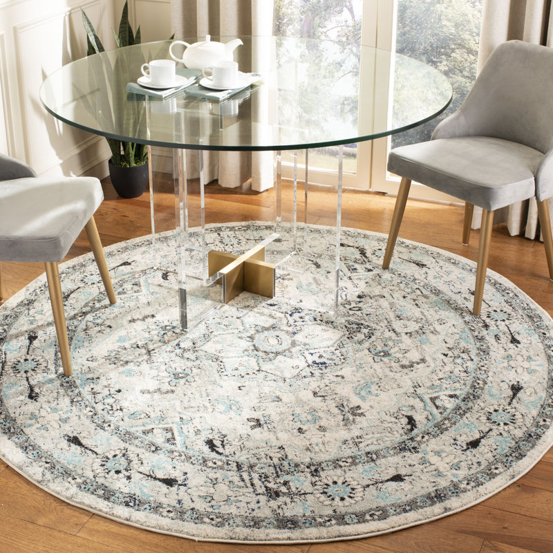 Kallie 900 Performance Oriental Rug, Round 6'7"