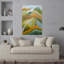 «A Girl's Autumn Journey», art mural coloré, paysage rustique paisible-469308278