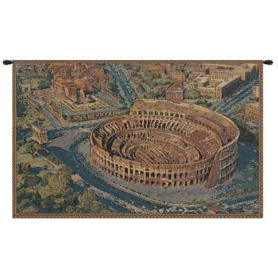 Italian Loom Woven Cotton Blend Wall Hanging