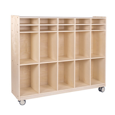 Mobile 10-Section Locker - RTA